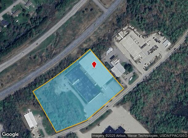  50 Industrial St, Waterville, ME Parcel Map