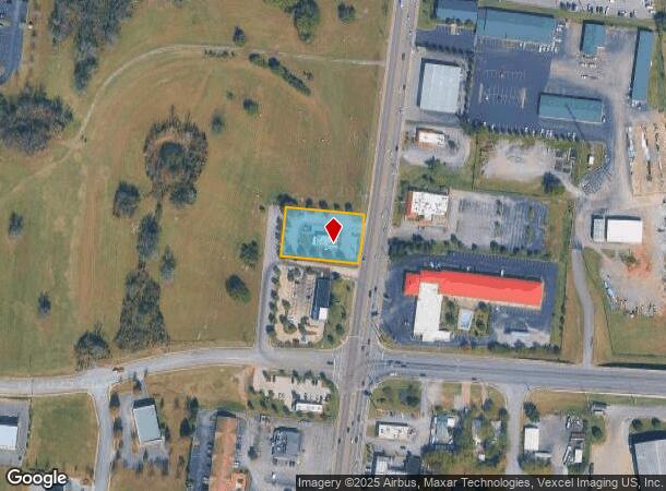  1858 S Church St, Murfreesboro, TN Parcel Map