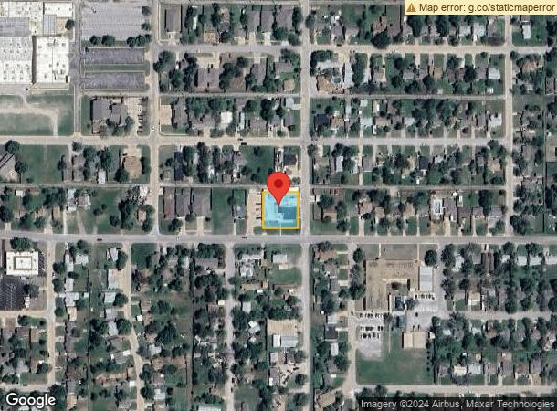  2501 Sw E Ave, Lawton, OK Parcel Map