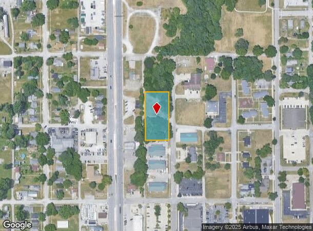  1900 N 4Th St, Terre Haute, IN Parcel Map