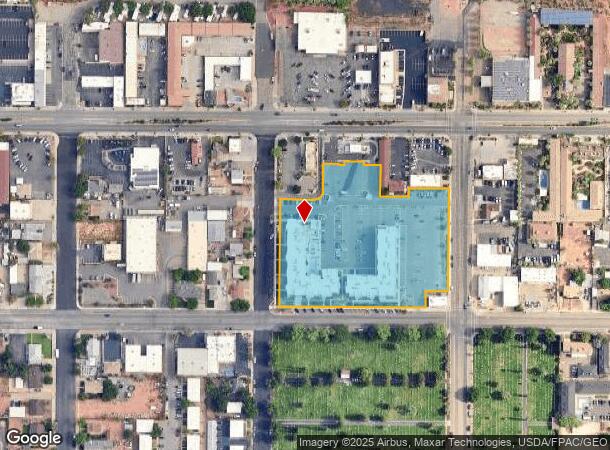 605 E Tabernacle St, Saint George, UT Parcel Map