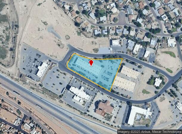  1640 Hickory Loop, Las Cruces, NM Parcel Map