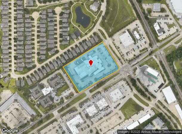  9922 Louetta Rd, Houston, TX Parcel Map