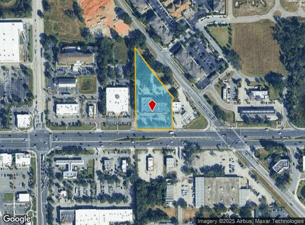10821 W Colonial Dr, Ocoee, FL Parcel Map