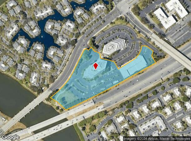  1400 Fashion Island Blvd, San Mateo, CA Parcel Map