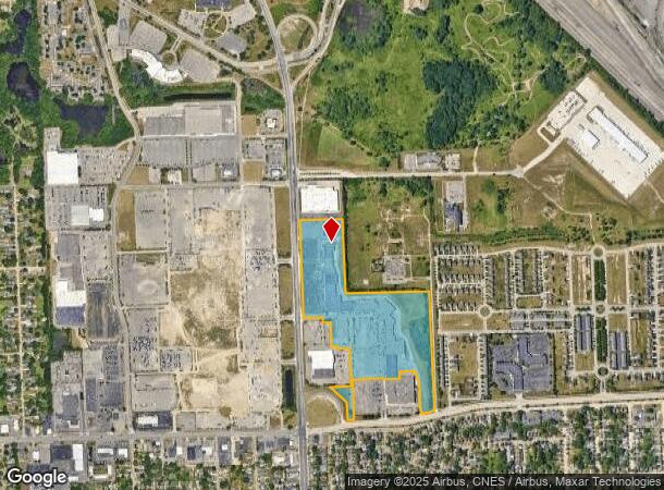 254 N Telegraph Rd, Pontiac, MI Parcel Map