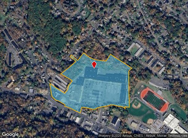  727 Rubber Ave, Naugatuck, CT Parcel Map