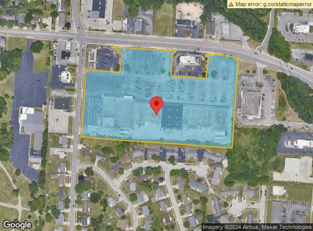  1200 E Central Ave, Miamisburg, OH Parcel Map