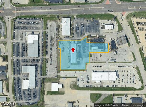  1611 Morrissey Dr, Bloomington, IL Parcel Map