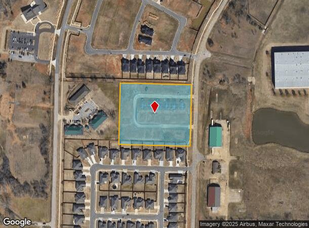  9112 Brookstone Pl, Fort Smith, AR Parcel Map