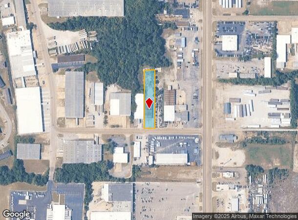 840 Mitchell Road Ext, Tupelo, MS Parcel Map
