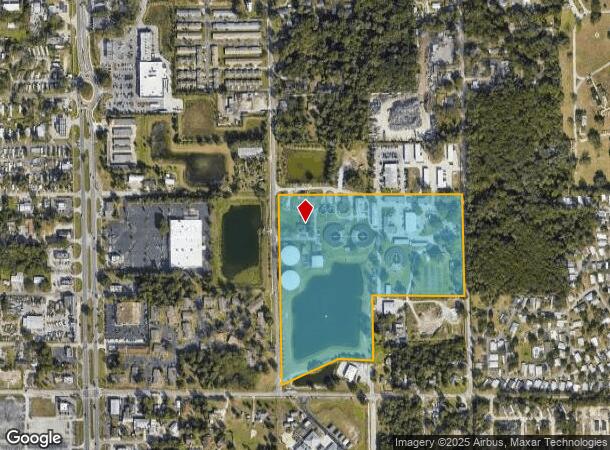1101 S Amelia Ave, Deland, FL Parcel Map