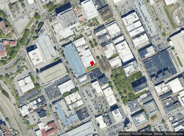  9 Market Sq, Knoxville, TN Parcel Map