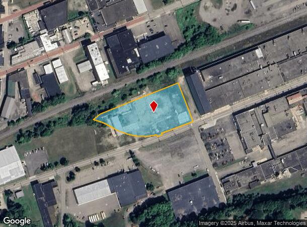 1061 Allen St, Jamestown, NY Parcel Map