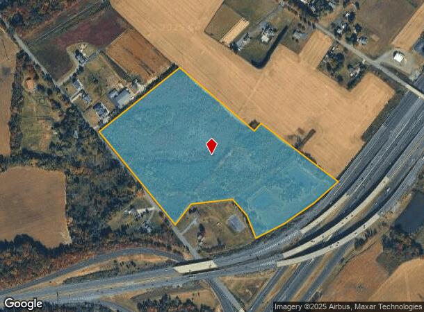 Hedding Rd, Mansfield, NJ Parcel Map