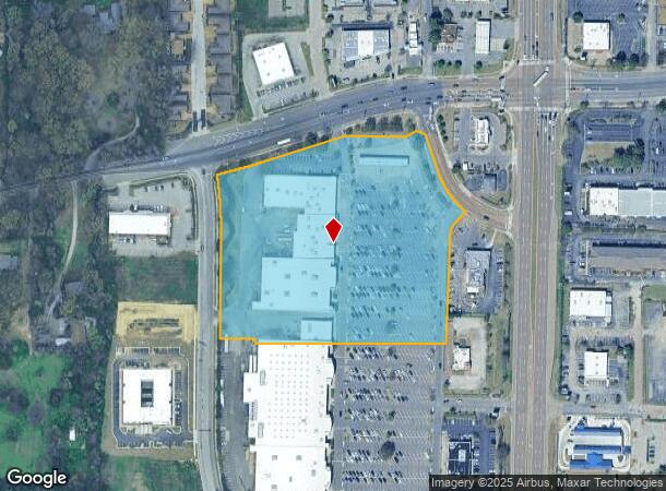 1713 N Germantown Pky, Cordova, TN Parcel Map