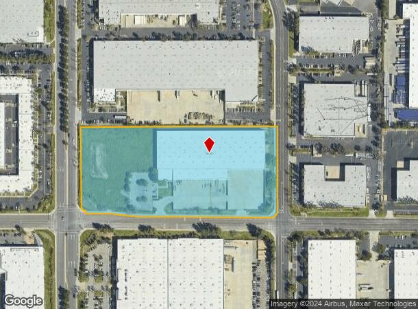  2777 E Cedar St, Ontario, CA Parcel Map