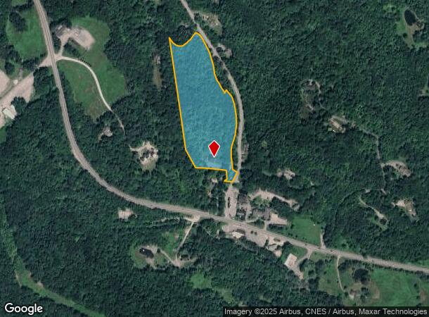 56 Turner Mill Ln, Stowe, VT Parcel Map