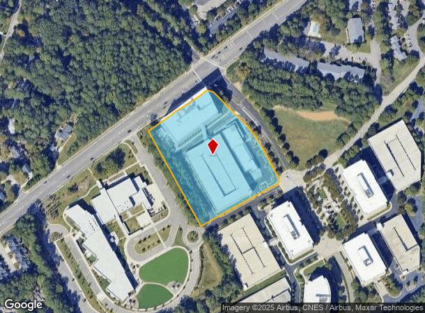 4251 Parklake Ave, Raleigh, NC Parcel Map