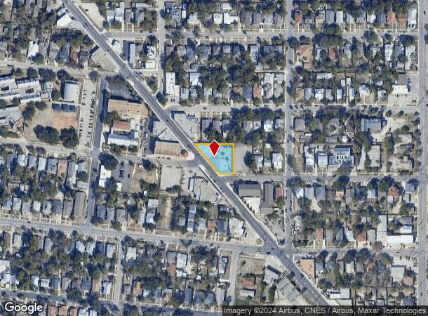  708 Fredericksburg Rd, San Antonio, TX Parcel Map