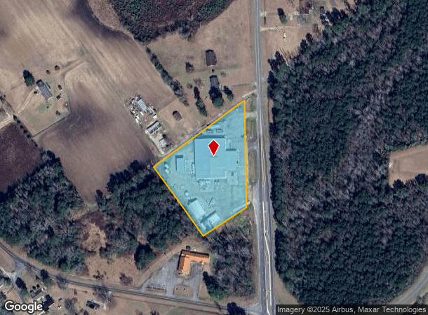 1077 S Highway 701 North Byp, Whiteville, NC Parcel Map