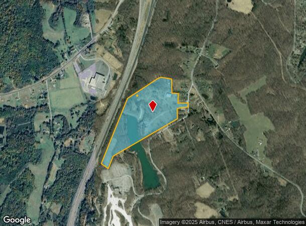  127 Lakeview Dr, Ghent, WV Parcel Map