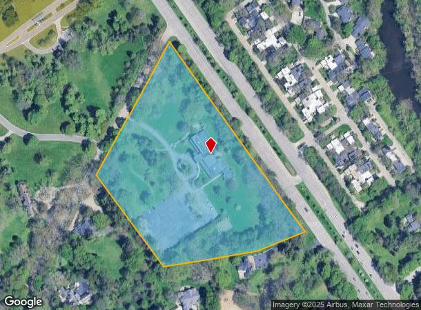  1000 Cranbrook Rd, Bloomfield Hills, MI Parcel Map