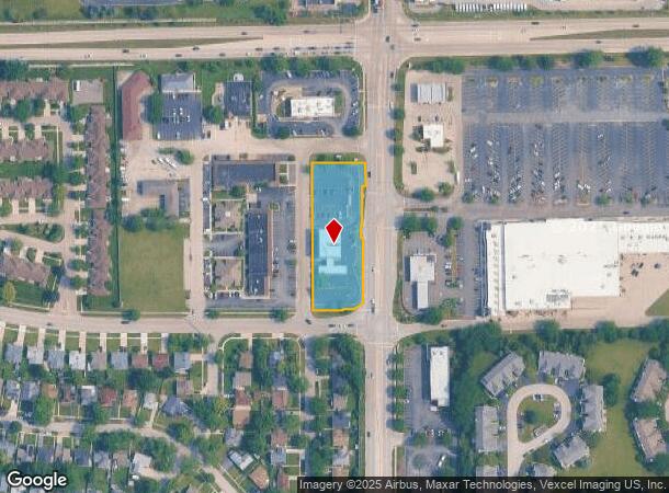  1 W Merchants Dr, Oswego, IL Parcel Map