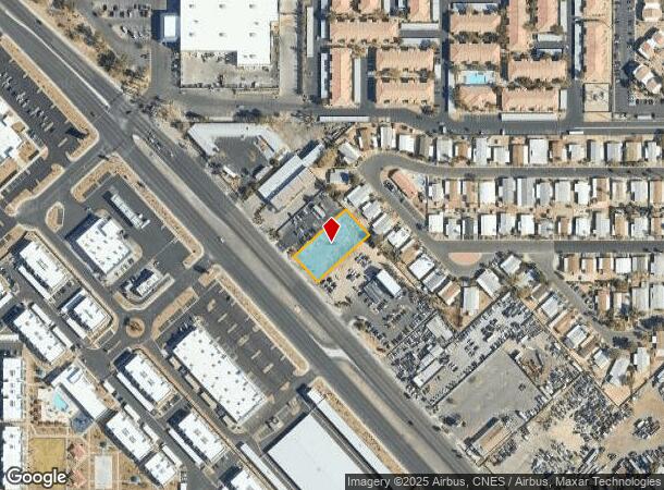  2875 Fremont St, Las Vegas, NV Parcel Map