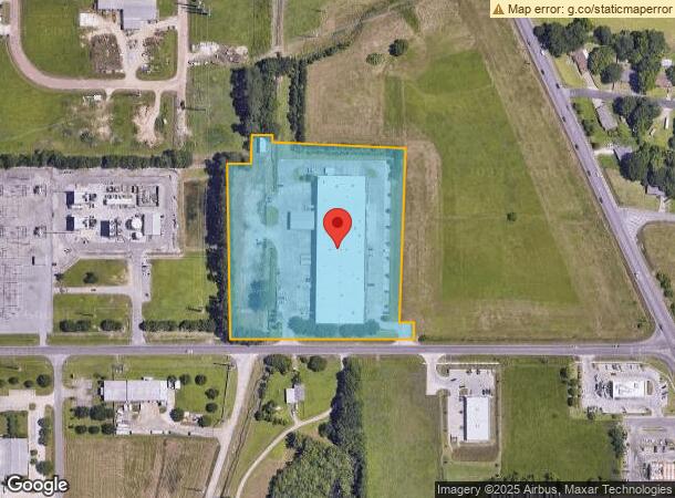  1811 N University Ave, Lafayette, LA Parcel Map