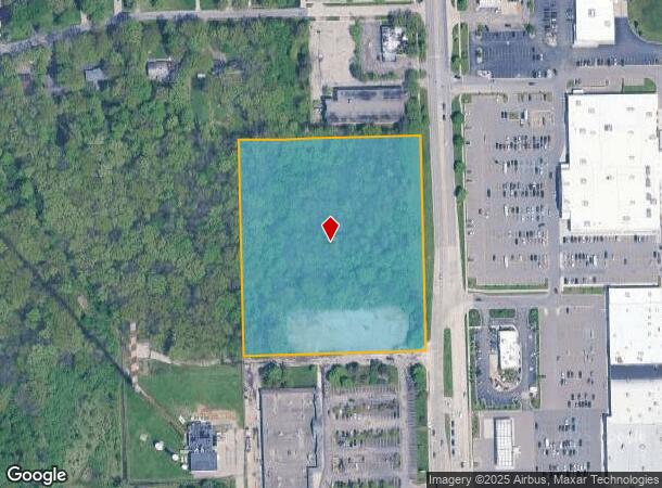 Greenfield Rd, Southfield, MI Parcel Map