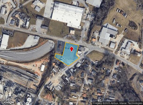 996 Athens St, Gainesville, GA Parcel Map