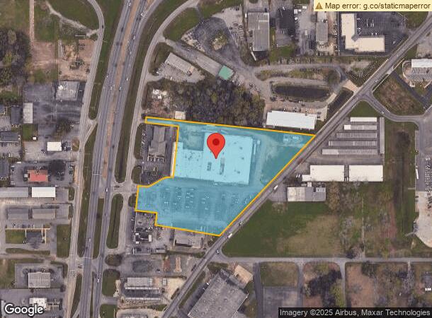  5363 Highway 90 W, Mobile, AL Parcel Map