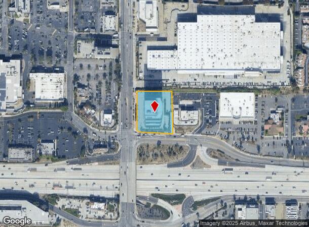 100 N Barranca St, West Covina, CA Parcel Map