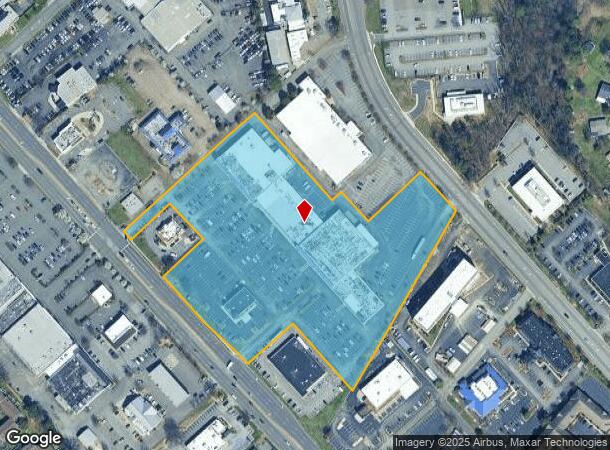 8020 W Broad St, Henrico, VA Parcel Map