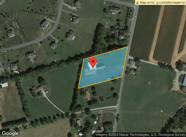  8916 Mapleville Rd, Boonsboro, MD Parcel Map