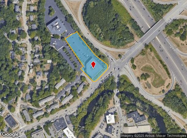  2221 Washington St, Newton Lower Falls, MA Parcel Map