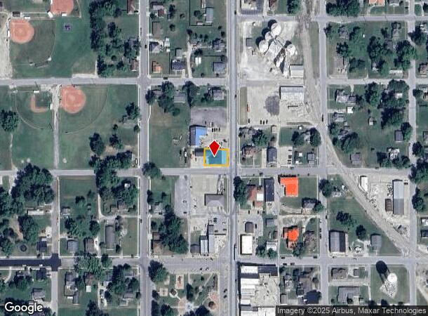 215 217 N Maple St, Orleans, IN Parcel Map