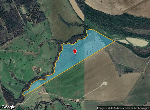 286 Fm 2027, Lott, TX Parcel Map