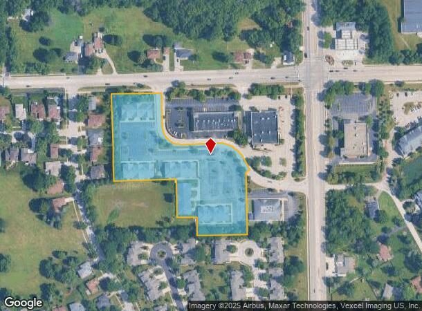  8328 Lemont Rd, Darien, IL Parcel Map