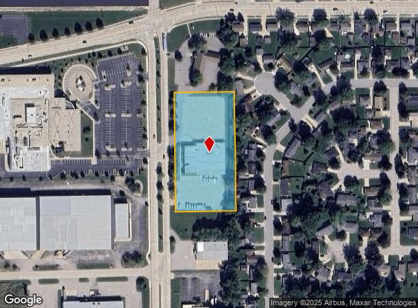 2320 Industrial Dr, Neenah, WI Parcel Map