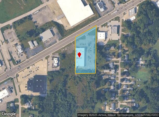  3124 N Ridge Rd E, Ashtabula, OH Parcel Map