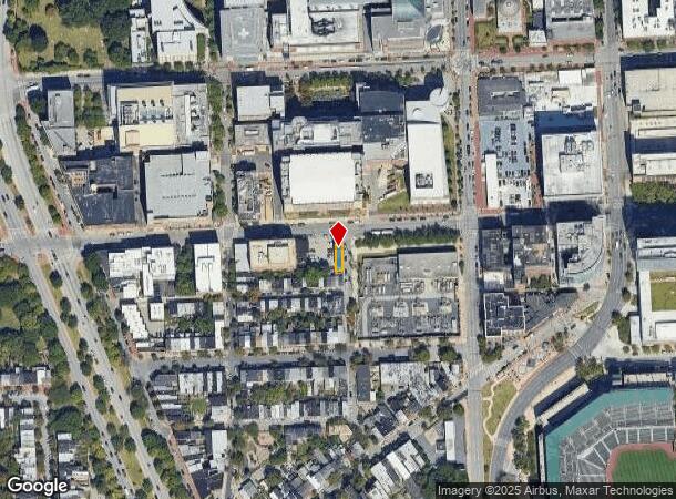 635 W Pratt St, Baltimore, MD Parcel Map