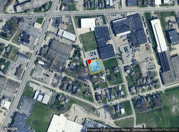  3940 Castener St, Toledo, OH Parcel Map