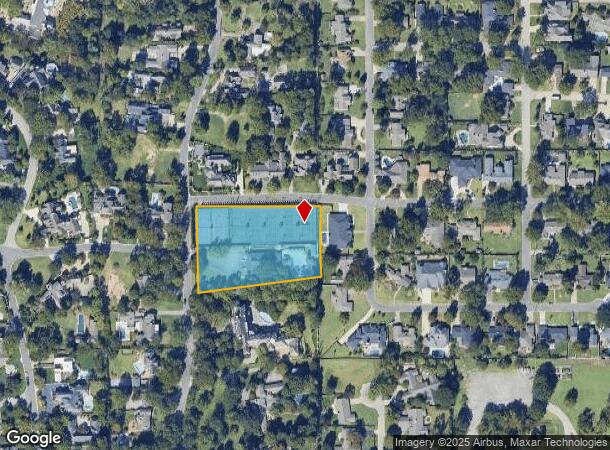  2801 S Columbia Pl, Tulsa, OK Parcel Map