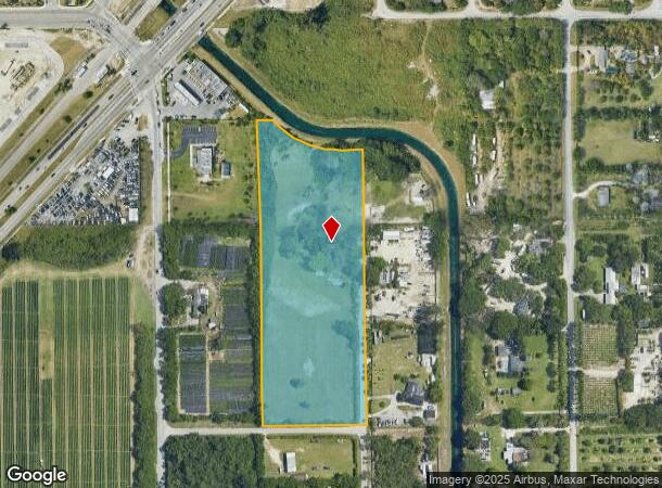 12501 Sw 236Th St, Homestead, FL Parcel Map