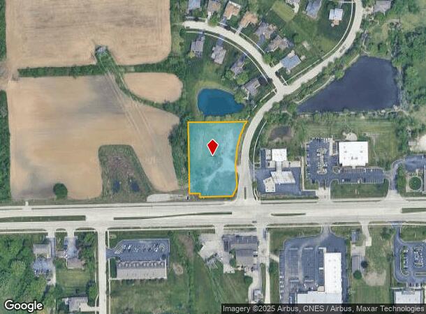  S Twin Lakes Dr, Homer Glen, IL Parcel Map