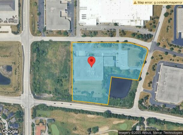  2501 Commerce Dr, Libertyville, IL Parcel Map