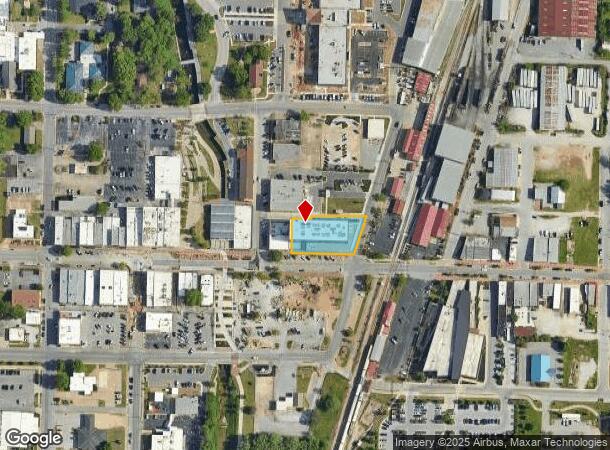 206 E Emma Ave, Springdale, AR Parcel Map