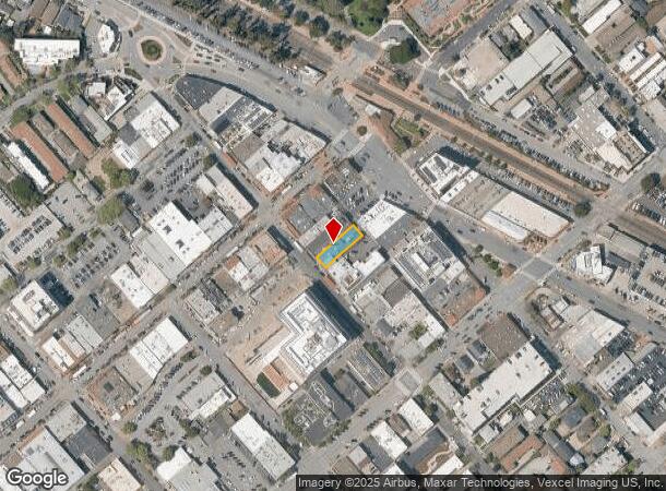 260 Lorton Ave, Burlingame, CA Parcel Map